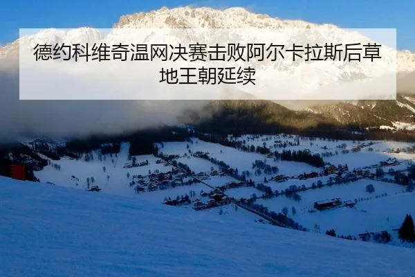 德约科维奇温网决赛击败阿尔卡拉斯后草地王朝延续